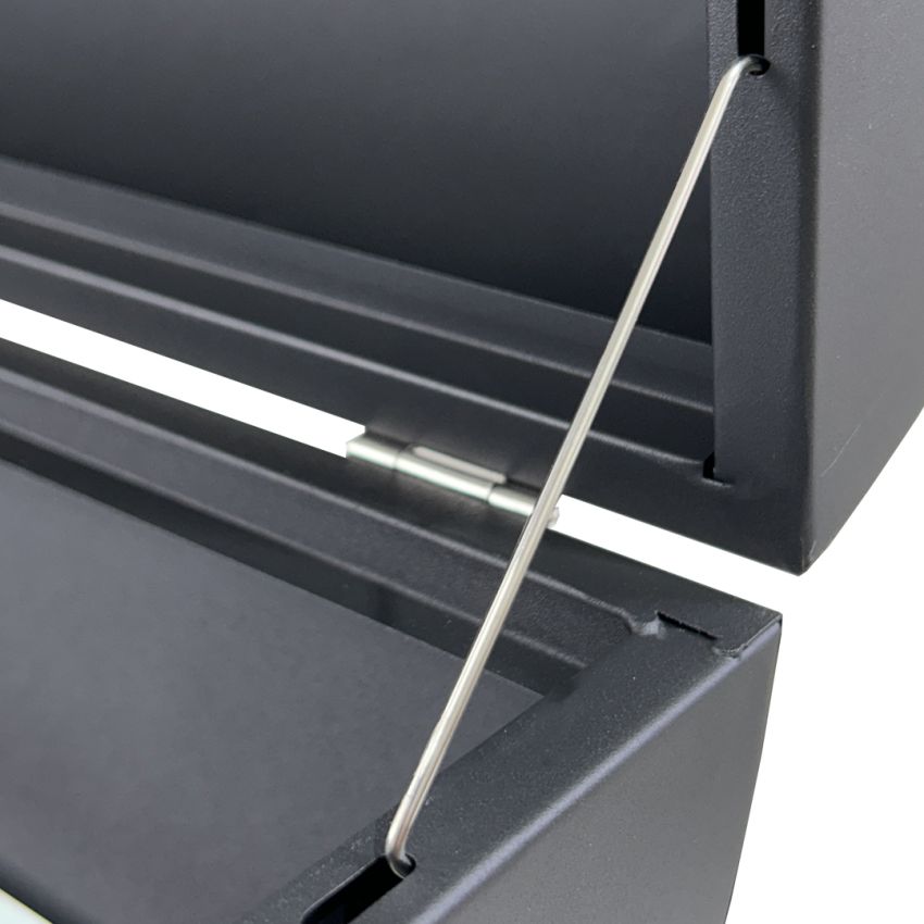 Churrasqueira Portátil a Carvão com Termômetro e Chaminé - JY-022-C