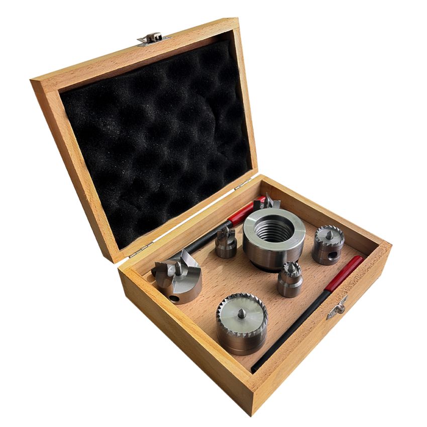 Jogo de Arrastadores Intercambiáveis para Torno com Adaptador - CR7