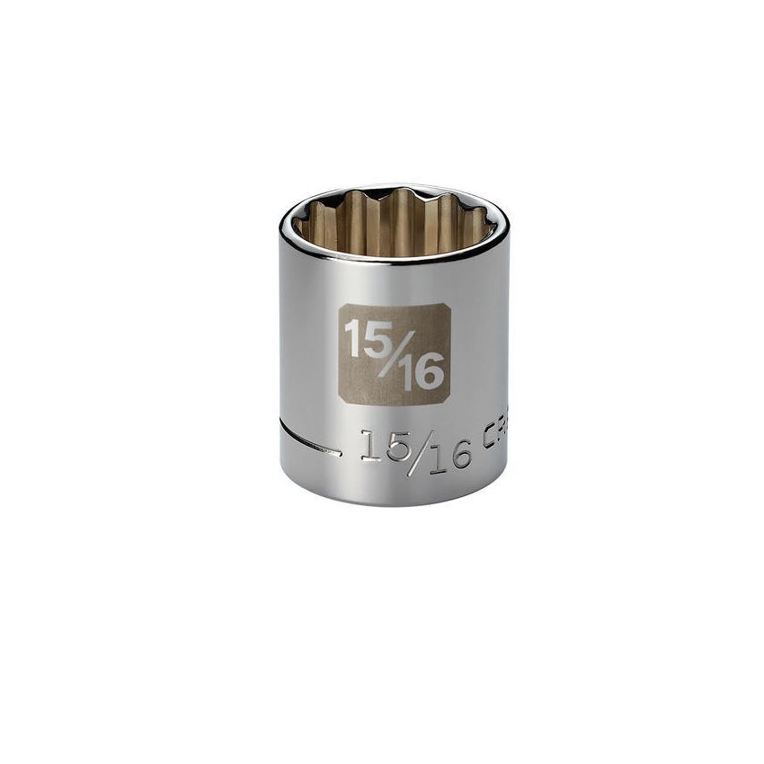 Soquete Curto 15/16, 12 Pontas, Encaixe 1/2 - 34655 - Craftsman