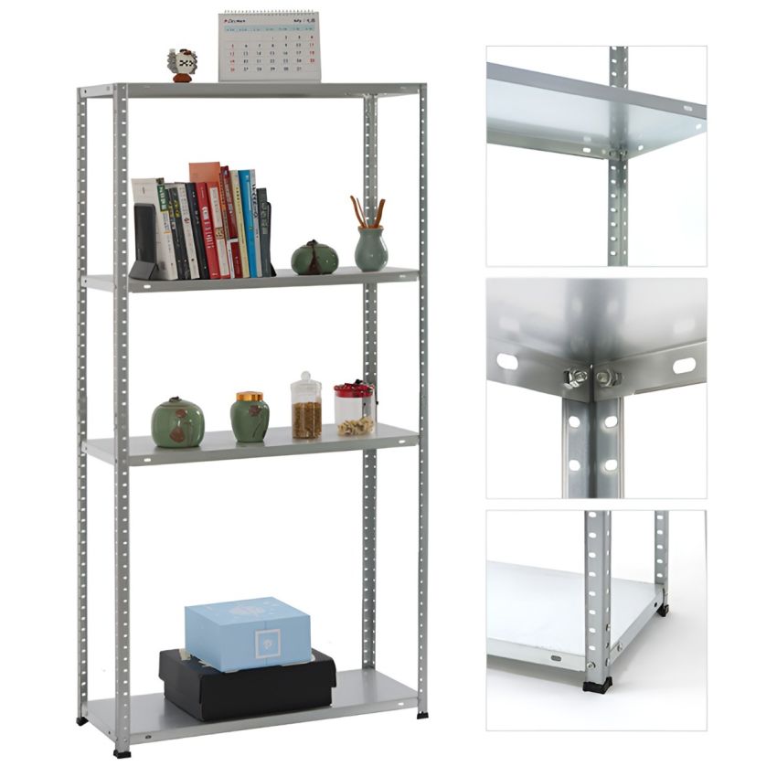 Estante Multiuso em Aço 120Kg 150x75x30 4 Prateleiras - BG30