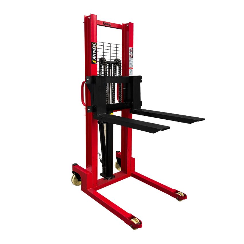 Empilhadeira Manual 2000 kg - Elevação de até 1.6M - HFRANK