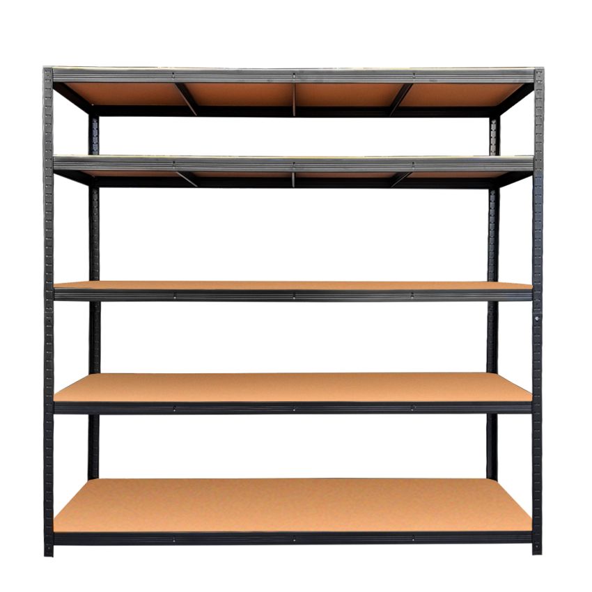 Estante em Aço Galvanizada 950 Kilos - 180x180x60cm c/ 5 Prateleiras - M18060-12