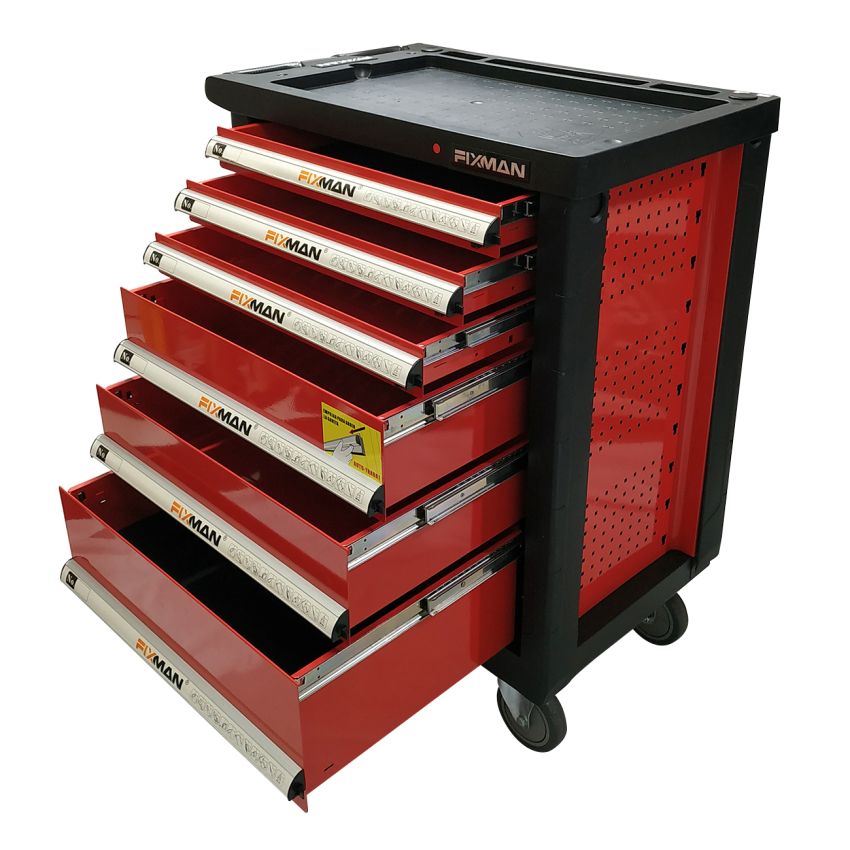 Carrinho para Ferramentas 6 Gavetas F1RP6 - Fixman