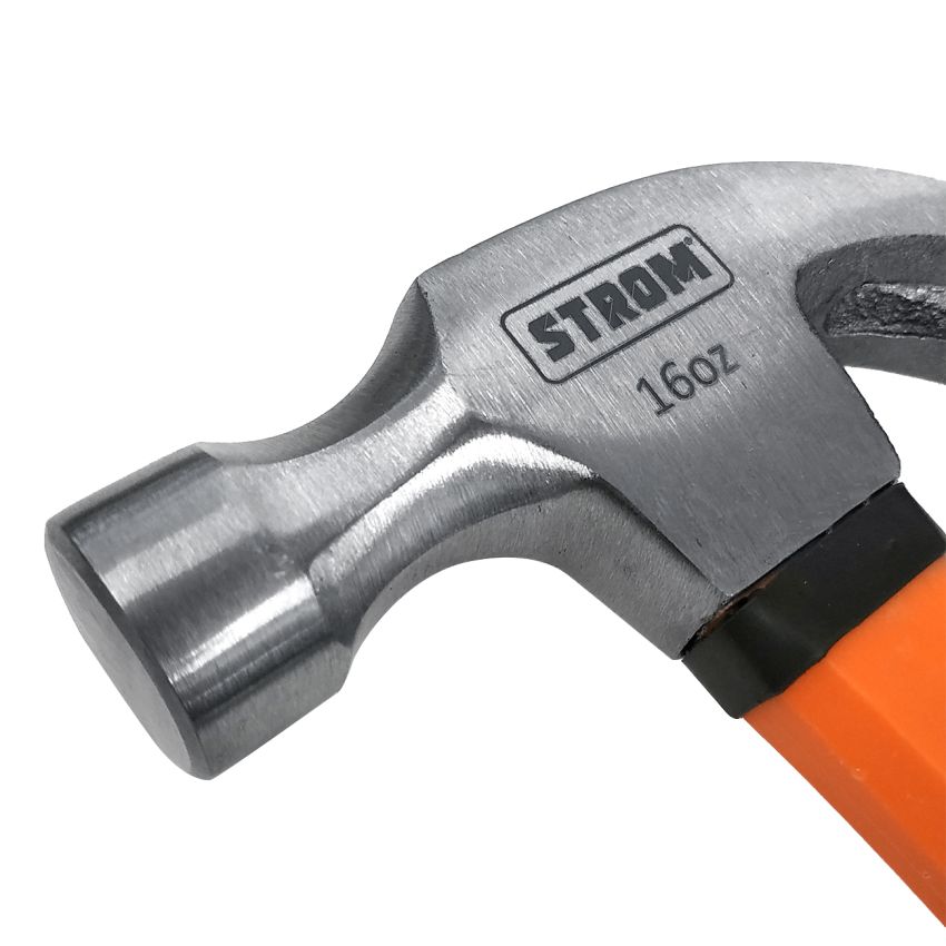 Martelo Unha 16oz com Cabo Emborrachado - FL-16 - Strom