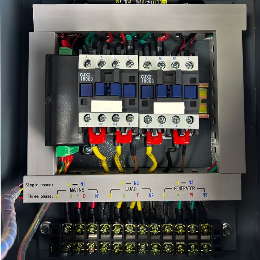 Painel ATS Trifásico 12,5KVA 110/220v - DG10000LN