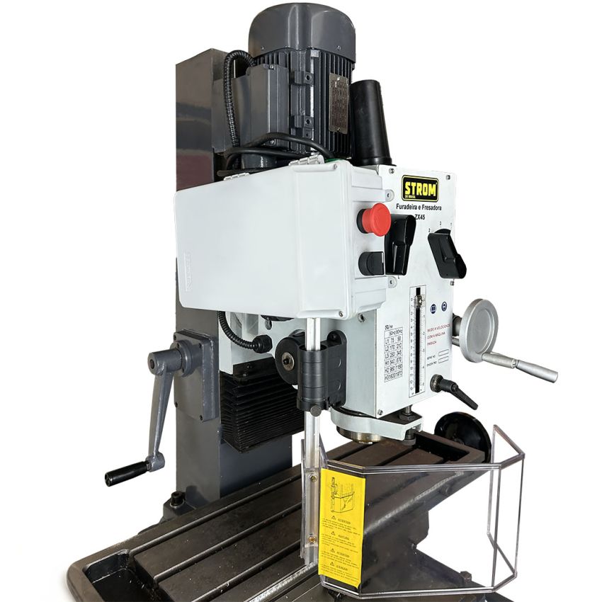 Furadeira, Fresadora Elétrica de Bancada e Coluna ZX45-110V - STROM