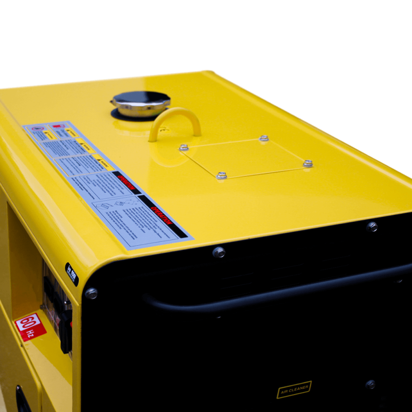 Gerador de Energia a Diesel 5KW, Silencioso DG6LN Monofásico 110/220v Partida Elétrica– STROM