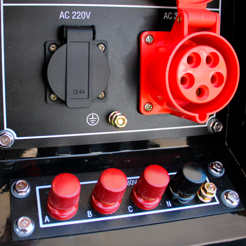 Gerador de Energia a Diesel 12.5KVA, Silencioso DG10000LN-3P Trifásico 220/380v – STROM