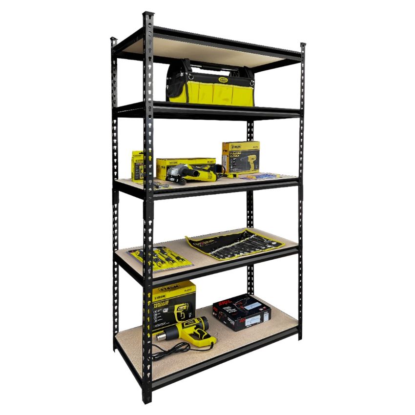 Estante em Aço Galvanizado 250kg p/ Prateleira - 180x90x45cm - SP361872 