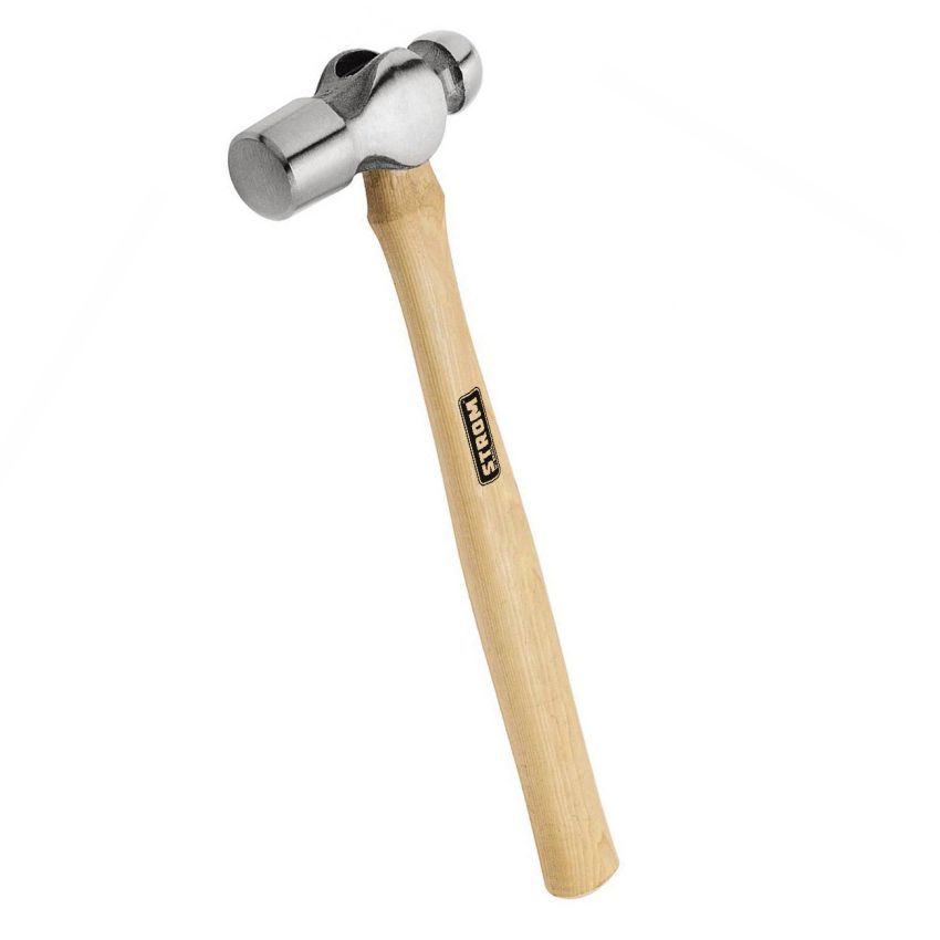 Martelo Bola com Cabo de Madeira 500g - H201339 - Strom