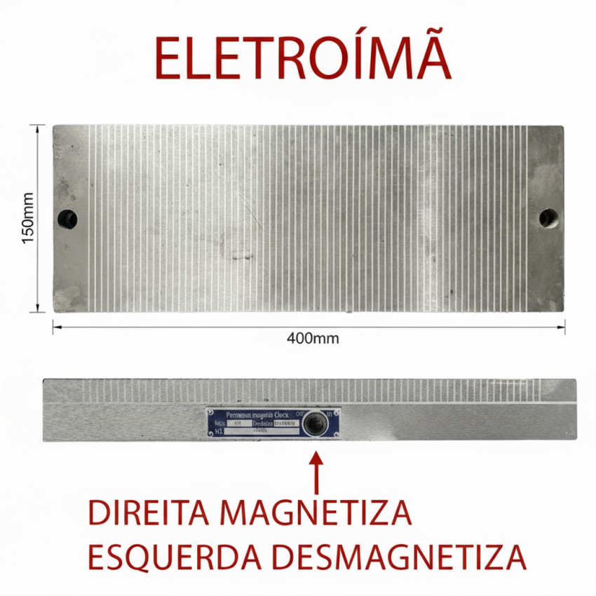 Retificadora Plana Profissional 380v Trifásico - M618