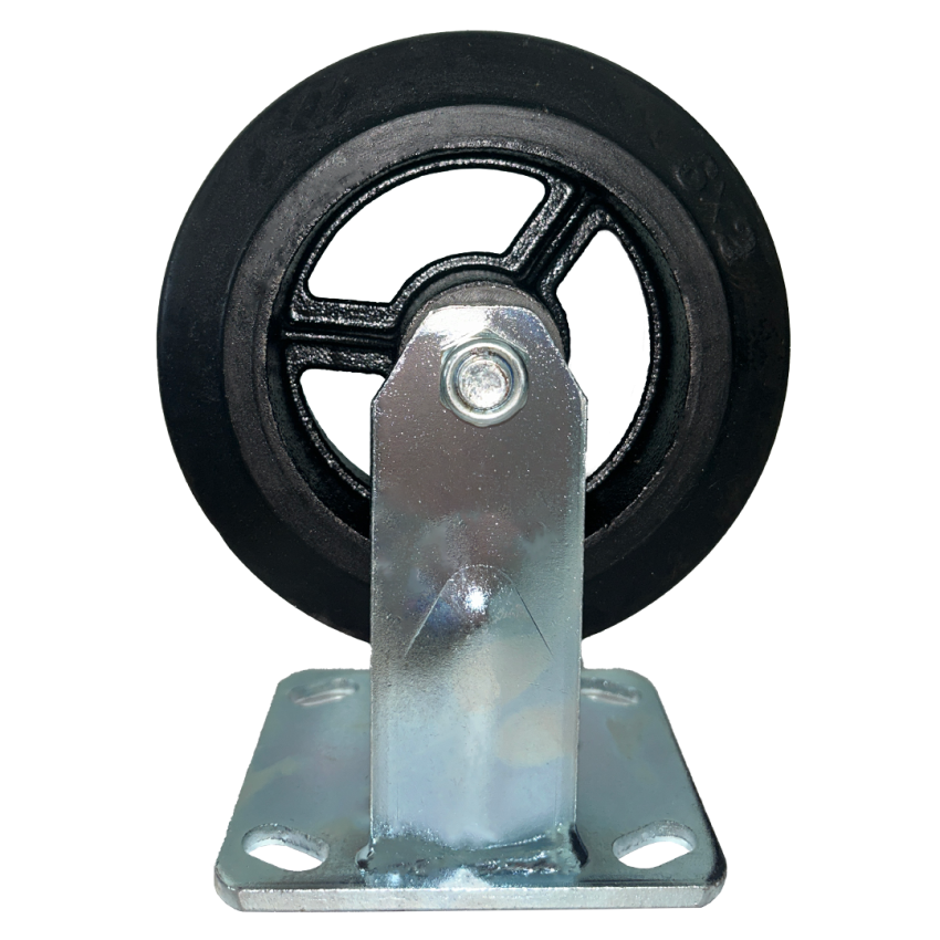 Roda Fixa de Reposição para Carrinho de Transporte 1 Tonelada – 15cm – TC4833A