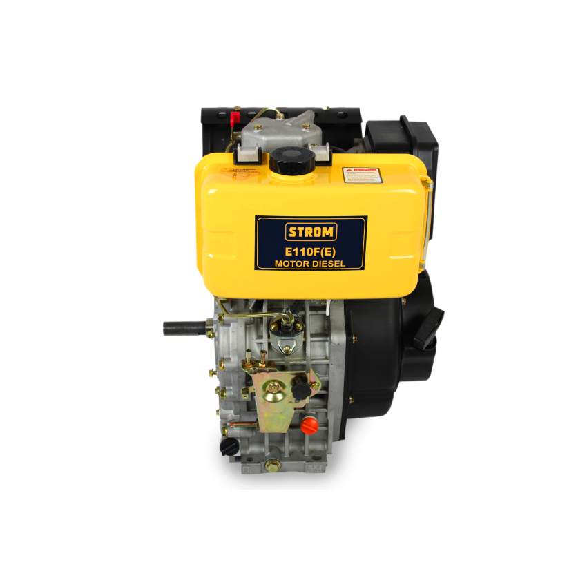 Motor a Diesel Estacionário Refrigerado a Ar com Partida Elétrica E110FE 14HP- STROM