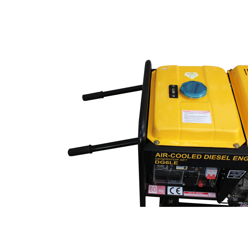  Gerador de Energia a Diesel 5KW, Monofásico DG6LE 110/220V - STROM