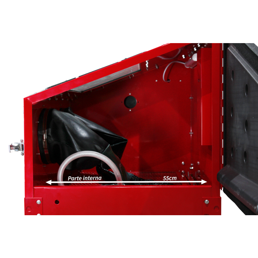 Cabine para Jateamento com Pé Longo 220L LD-D02220 - T650102B - 95696 - STROM