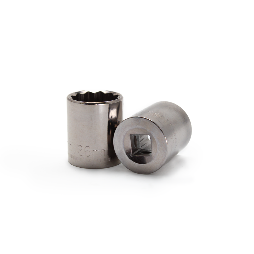 Soquete Curto 26mm, 12 Pontas, Encaixe 1/2 - 44272 - Craftsman