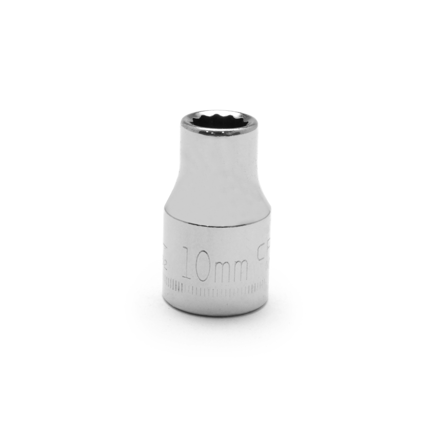 SOQUETE CURTO 10 MM, 12 PONTAS, ENCAIXE 1/2 , CRAFTSMAN