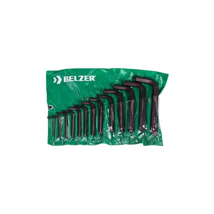 Jogo de Chaves Allen / Hexagonais 4 a 19MM com 13 Peças - 220402BR Belzer
