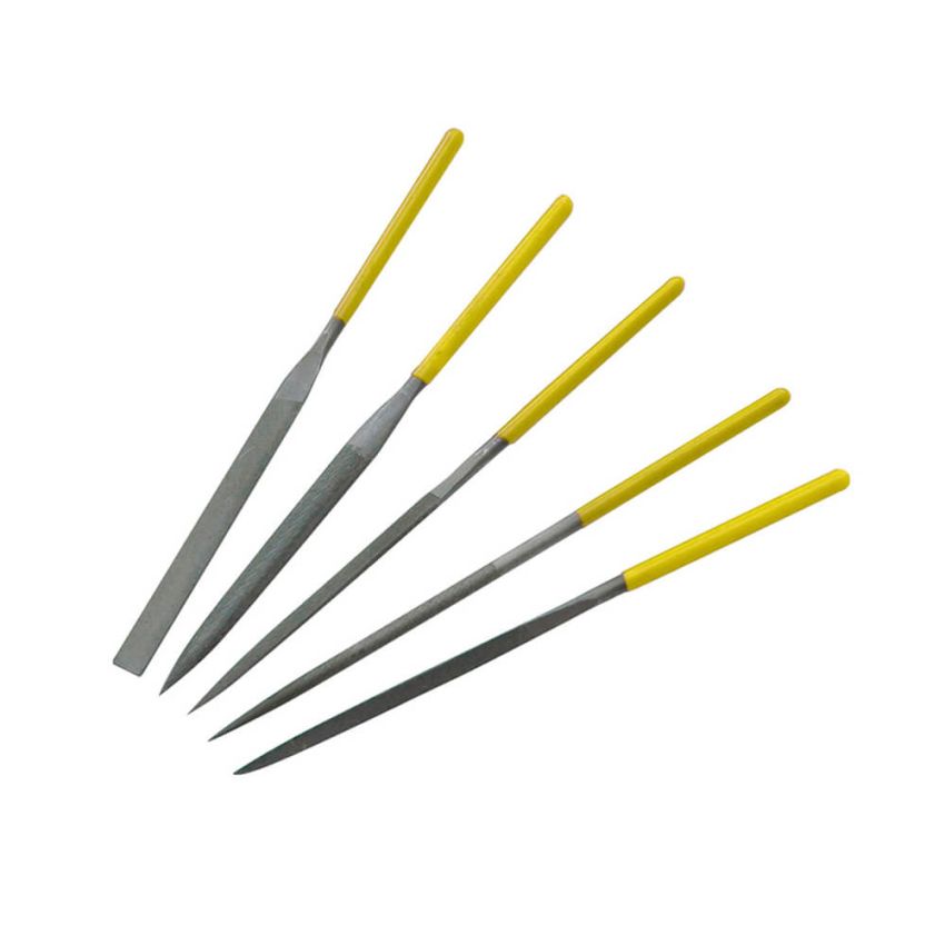 Jogo com 5 Limas Diamantada 5x180mm - 0753005 - Crownman 