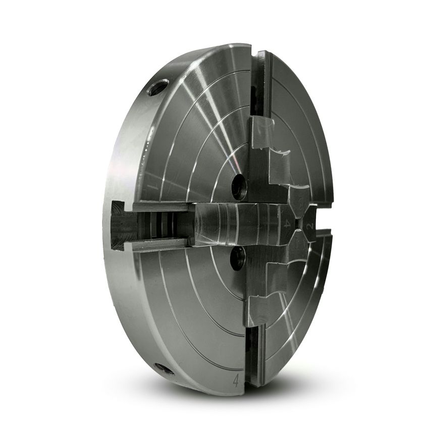 Jogo de Placas com Castanha e Mordentes para Torno de Madeira - 4CK-B6