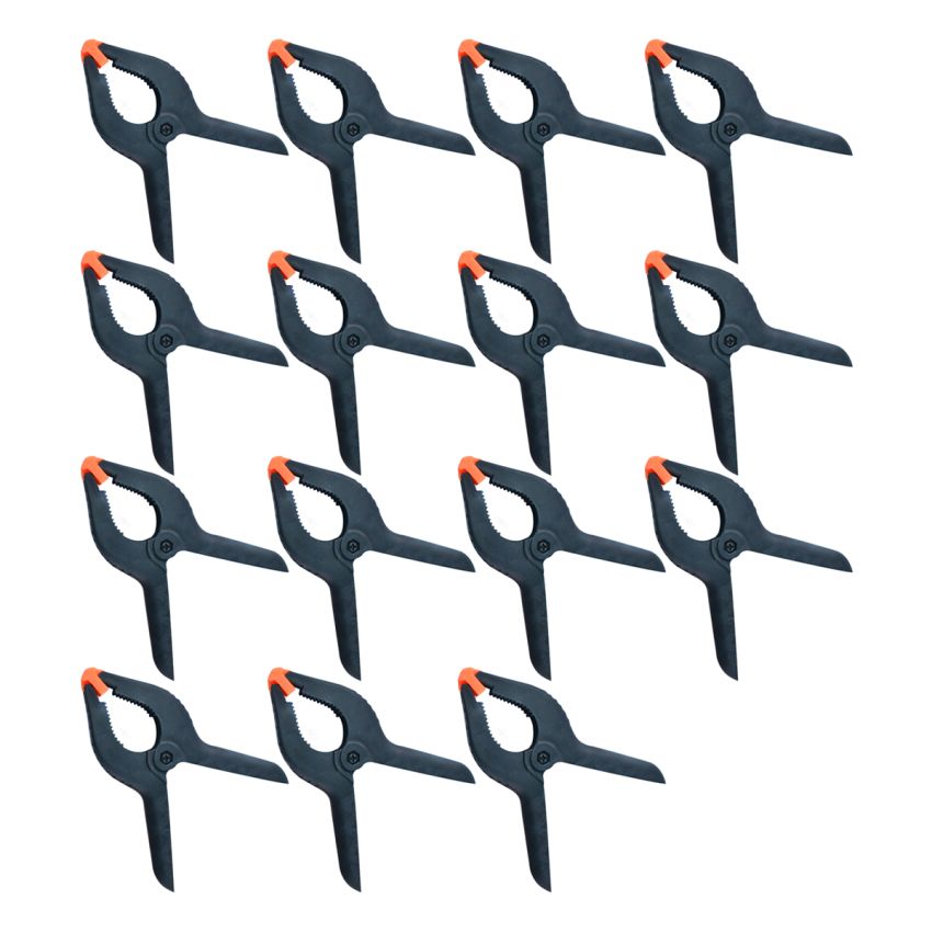 Jogo de Grampos 3Pol Aperto Rápido Multiuso 15peças - GRAMP-02 - Strom