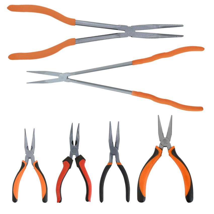 Jogo de Alicates Profissionais com 6 peças – ALIC6 – HF Ferramentas