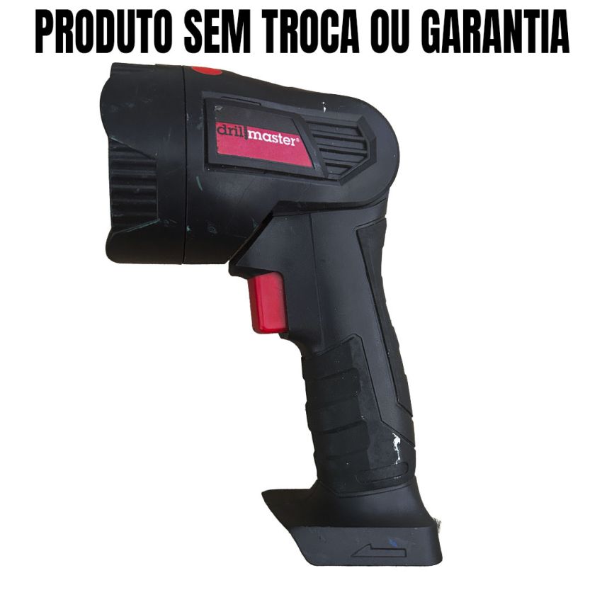 Lanterna a Bateria 18 Volts - Drill Master - OPENBOX
