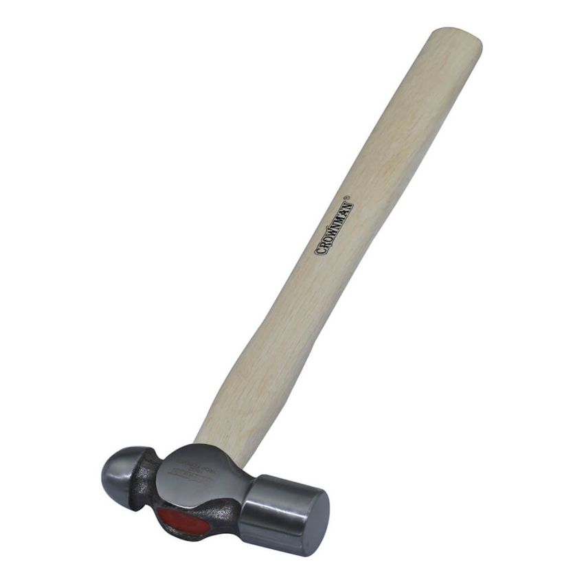 Martelo Bola com Cabo de Madeira 24 Oz - 0350024 - Crownman