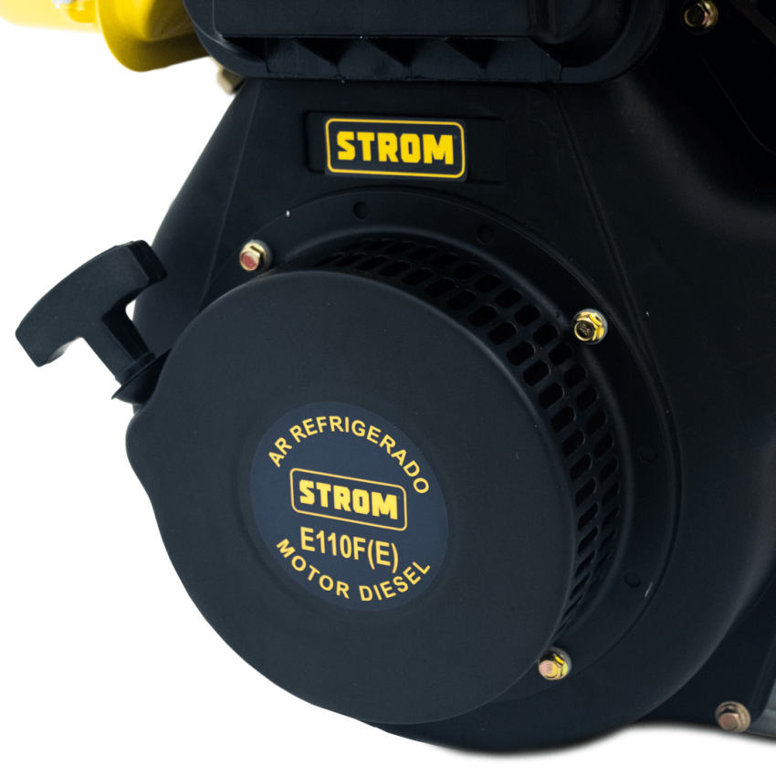 Motor Estacionário a Diesel, 4 Tempos, Partida Elétrica 22HP- STROM- E110F(E)