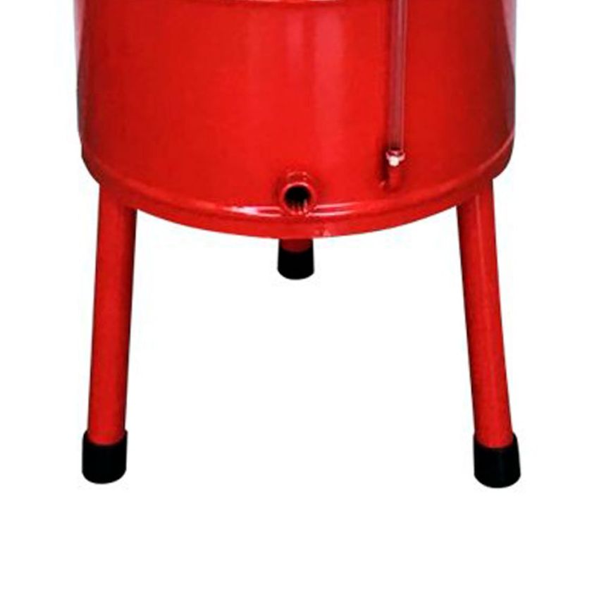 Pingadeira Com Marcador De Nível De Óleo - 40lt Com 6 Funis - Vermelho PK-40-F-VR - Pikilub