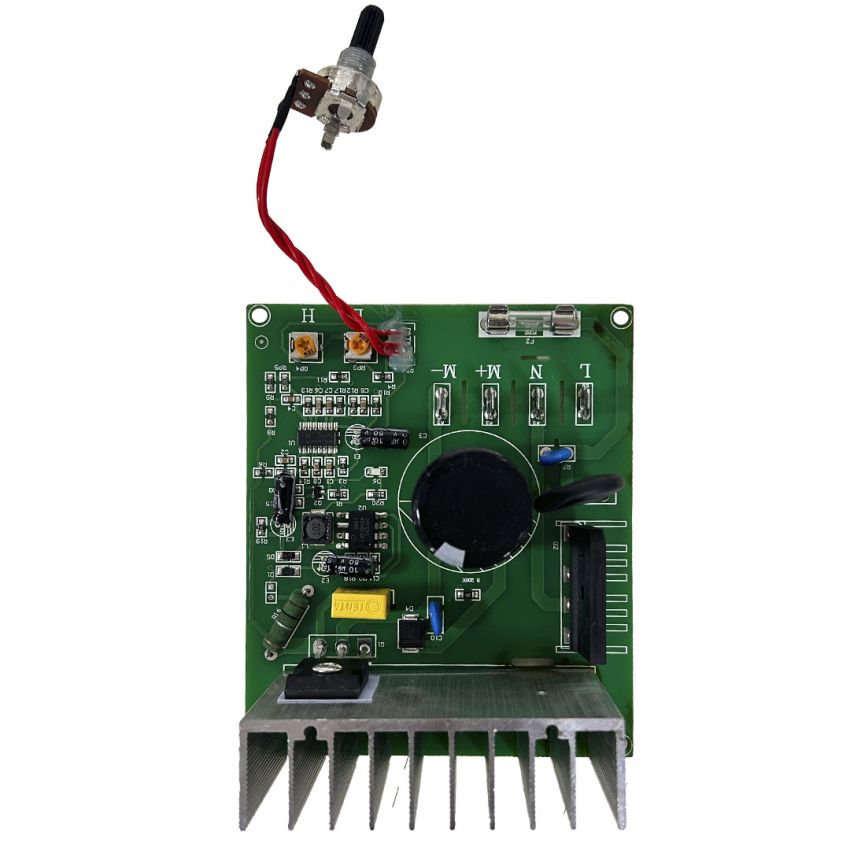 Placa Eletrônica para Torno de Madeira sem Display 110V