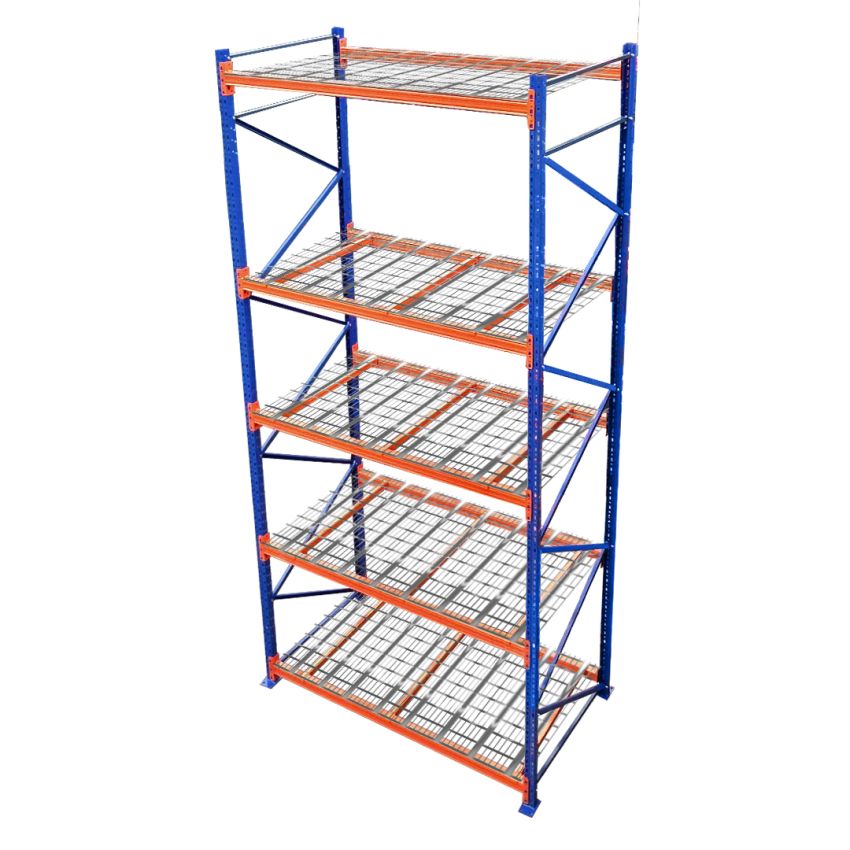 Porta Paletes Modular Galvanizado 3000kg por Prateleira - 473x230x100cm - 3000644G