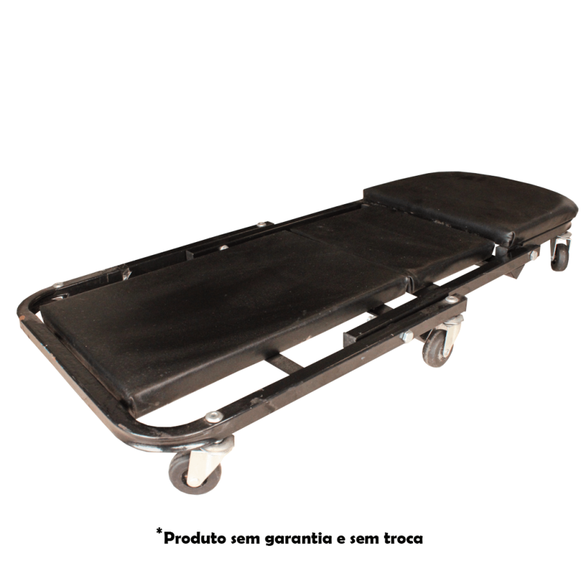 Esteira para Mecânico em Couro Dobrável (assento) - T710109 - OPENBOX