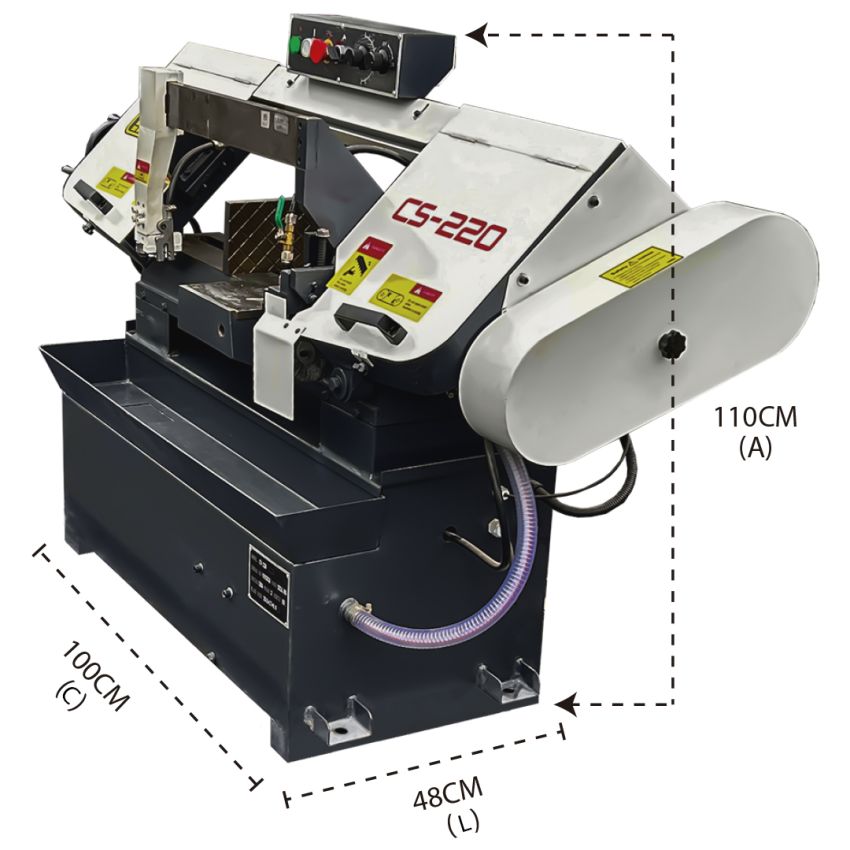 Serra Fita Automática Profissional 380v - CS-220