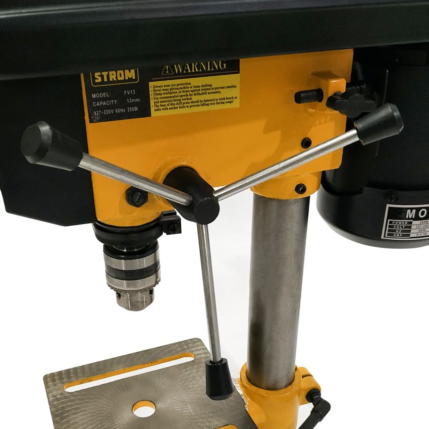 Furadeira de Bancada com 5 Velocidades 250W Bivolt - SP5213A - STROM