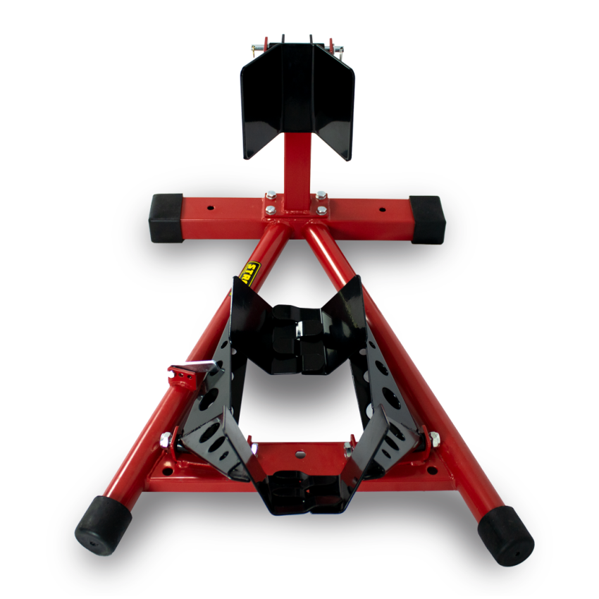 Suporte de Fixação Trava Pneu Moto, Carretinha ou Reboque - LD-M05013