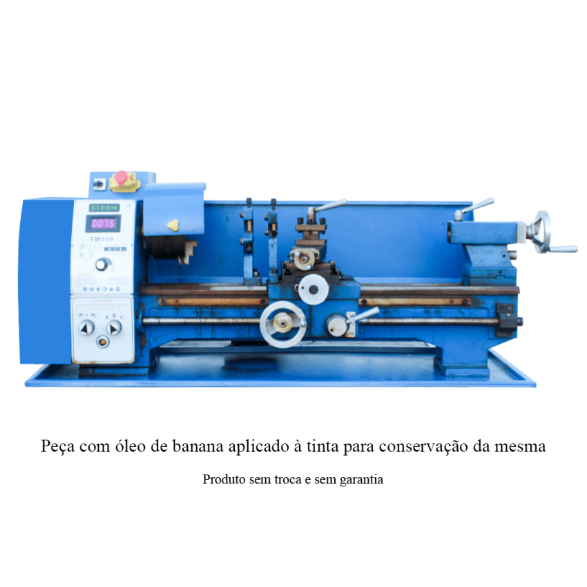 Torno Mecânico de Bancada com Controle de Rotação Eletrônico 550MM 110V - SP2124-I - OPENBOX