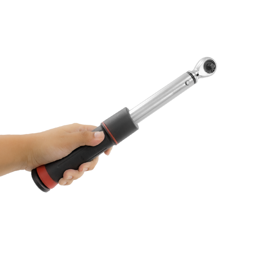 Torquímetro de Estalo Industrial Com Visor 60-330 N.m,3/8 Pol – B2504 - Fixman