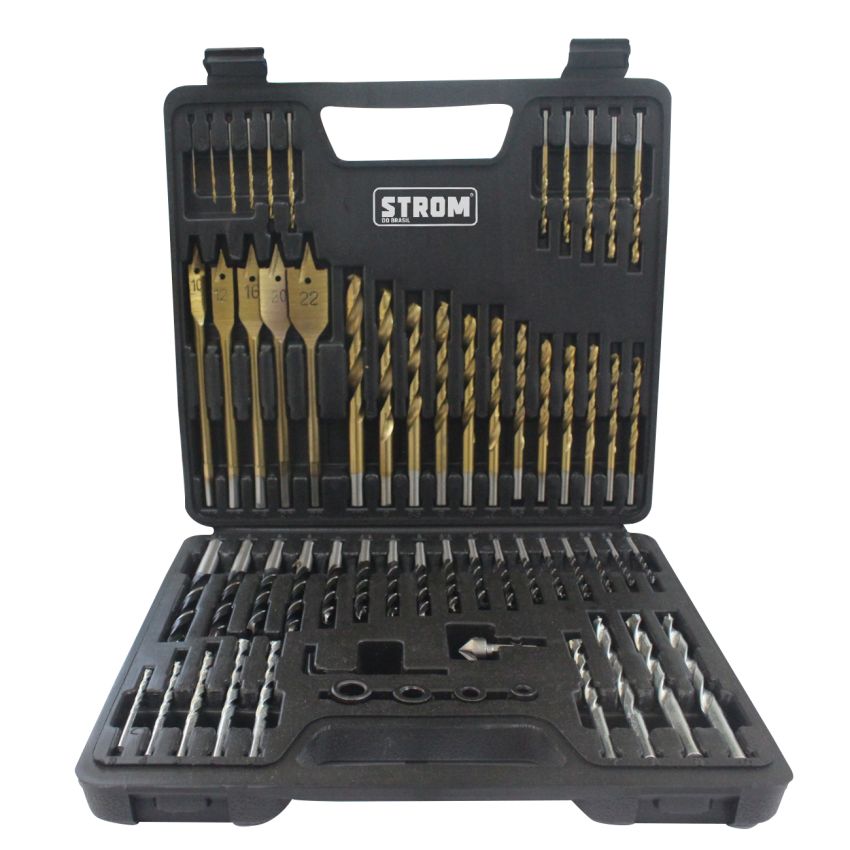 Jogo de Brocas 60 peças - TWS-07 - Strom