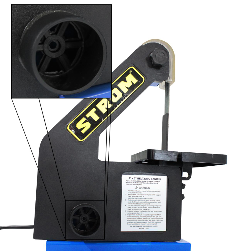  Lixadeira Vertical 350W de Cinta e Disco 220V - WBDS0130 - STROM