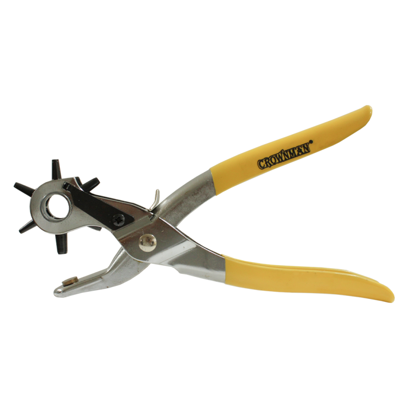 Alicate Vazador / Perfurador para couro/plástico/papelão giratório 9POLx225MM - 0567009  - Crownman