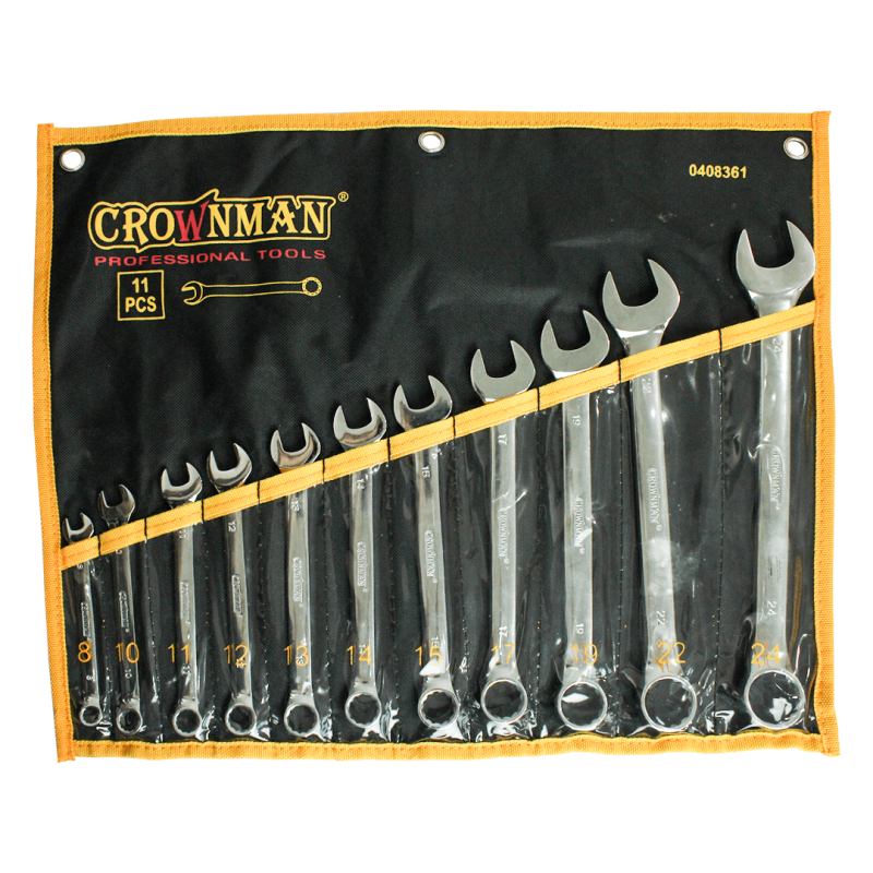 Jogo de chave combinada 11 peças - 203503 - Crownman