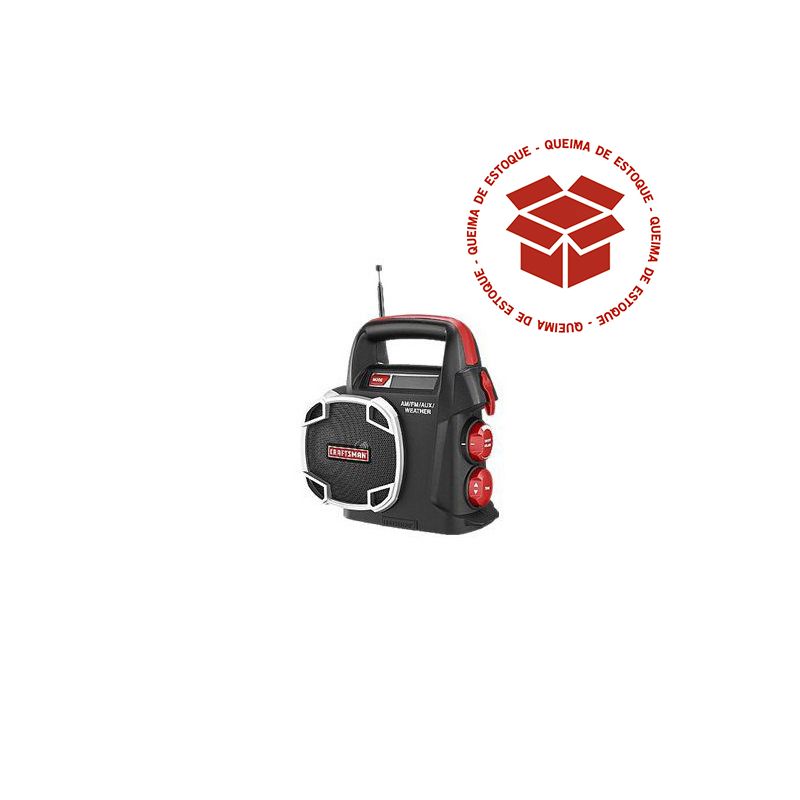 Radio AM/FM com Entrada Auxiliar - 10126 - Craftsman