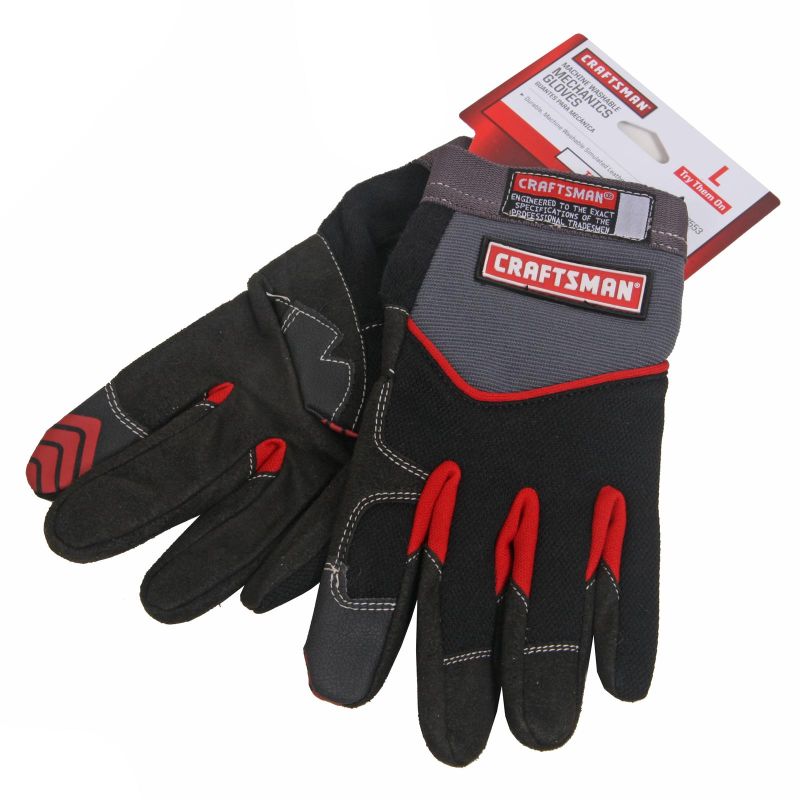 Luva Profissional para Mecânico Tamanho Extra G  - 47554 Craftsman