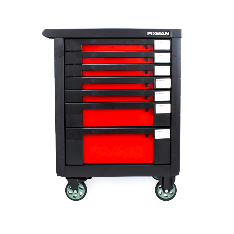 Carrinho c/7 Gavetas em PVC-F5SRP7B-Fixman