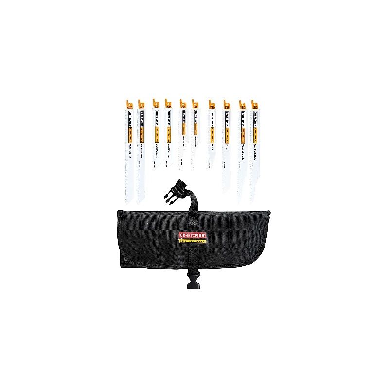 Conjunto Com 10 Serras Para Metal – 64500 – Craftsman