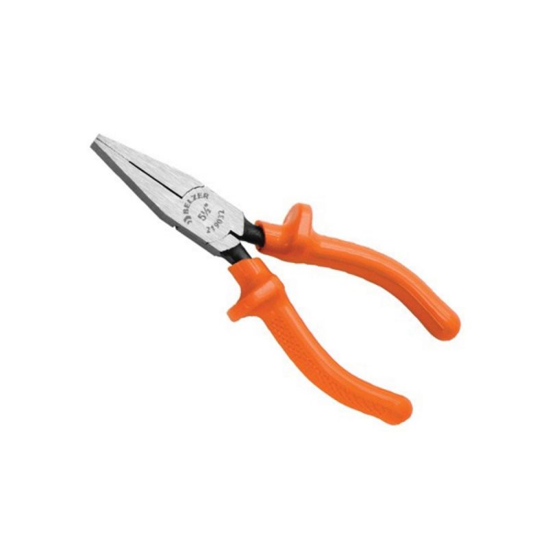 Alicate Bico Chato Curvo 5.1/2" - 219032BBR - Belzer