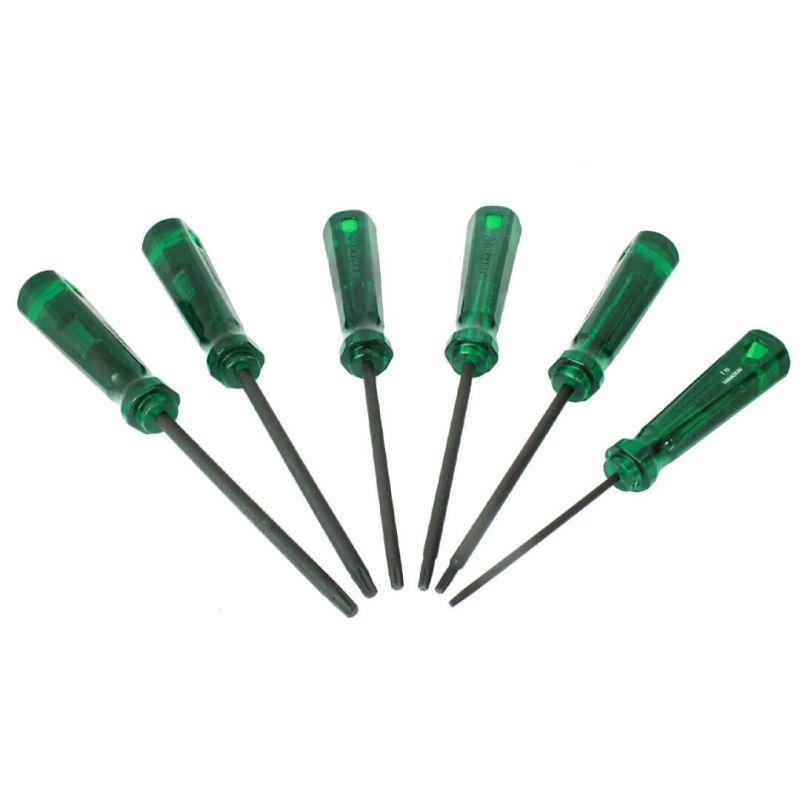 Jogo de Chaves Torx com 6 peças – 231506BN – Belzer