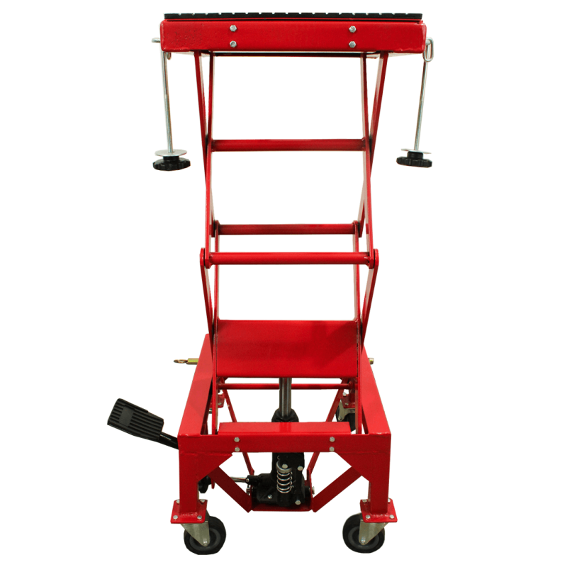 Elevador Hidráulico Compacto  para Motos até 135Kg com Rodas- LD-M02302 - STROM