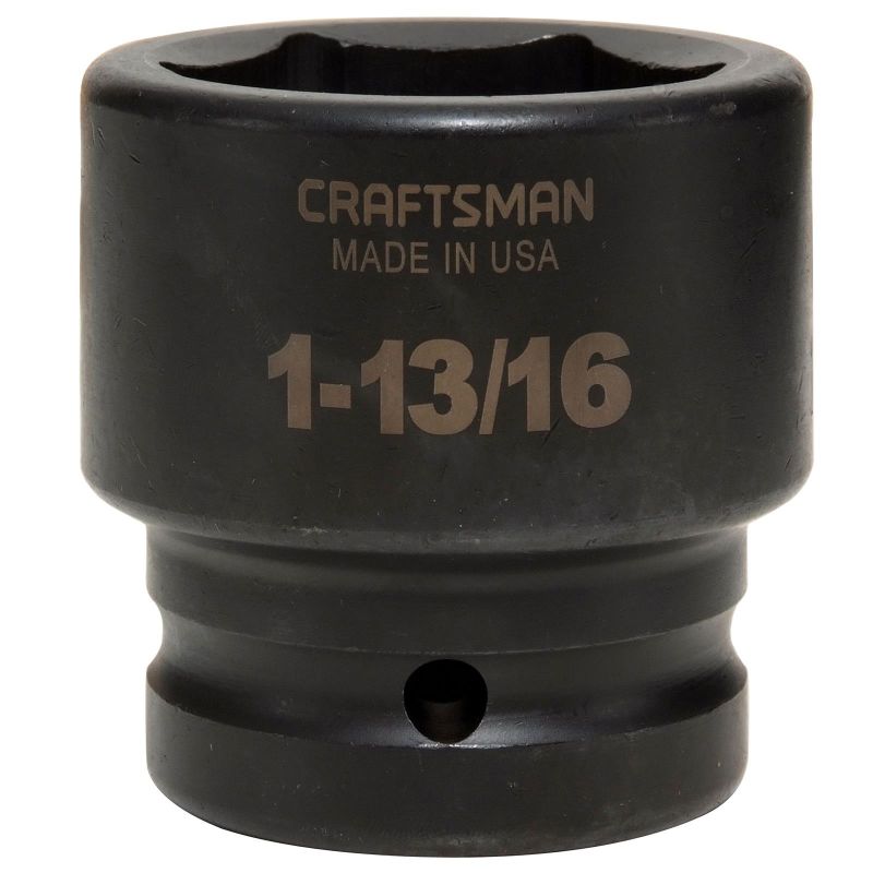 Soquete Impacto Curto 1-13/16, 6 pontas, Encaixe 1'' - 15064 - Craftsman 